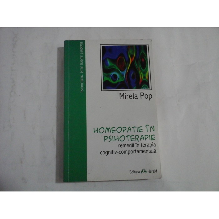 HOMEOPATIE INN PSIHOTERAPIE - MIRELA POP